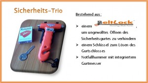 Gurtschloss-Safty-Trio